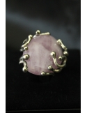 Anello in argento con ametista