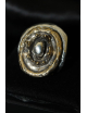 Anello fantasy in argento e bronzo grande